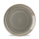 Stonecast Grey Evolve Coupe Plate 9" Box 12