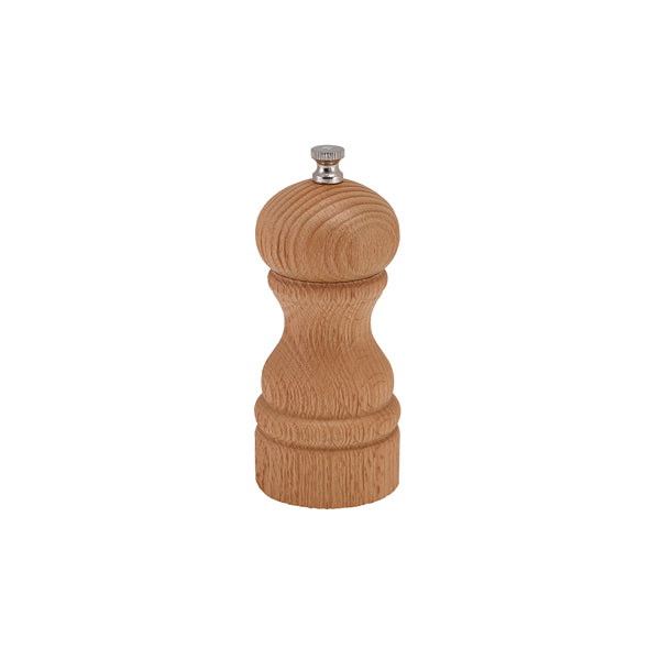GenWare Light Wood Deep Grain Salt/ Pepper Grinder 13cm Per Case of 6