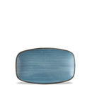 Stonecast Raw Teal Oblong Chefs Plate 7 4/5 X  4 3/4" Box 12