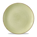 Stonecast Raw Green Evolve Coupe Plate 11.25" Box 12