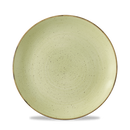 Stonecast Raw Green Evolve Coupe Plate 8.67" Box 12