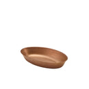 GenWare Copper Vintage Steel Oval Dish 17.5 x 11cm Per Case of 6