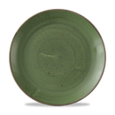 Stonecast Sorrel Green Evolve Coupe Plate 11.25" Box 12