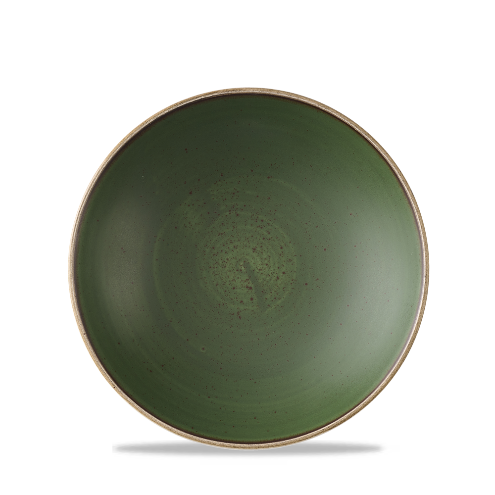 Stonecast Sorrel Green  Coupe Bowl 7.25" Box 12