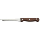 Steak Knife Dark Wood Handle Full Tang (Dozen)