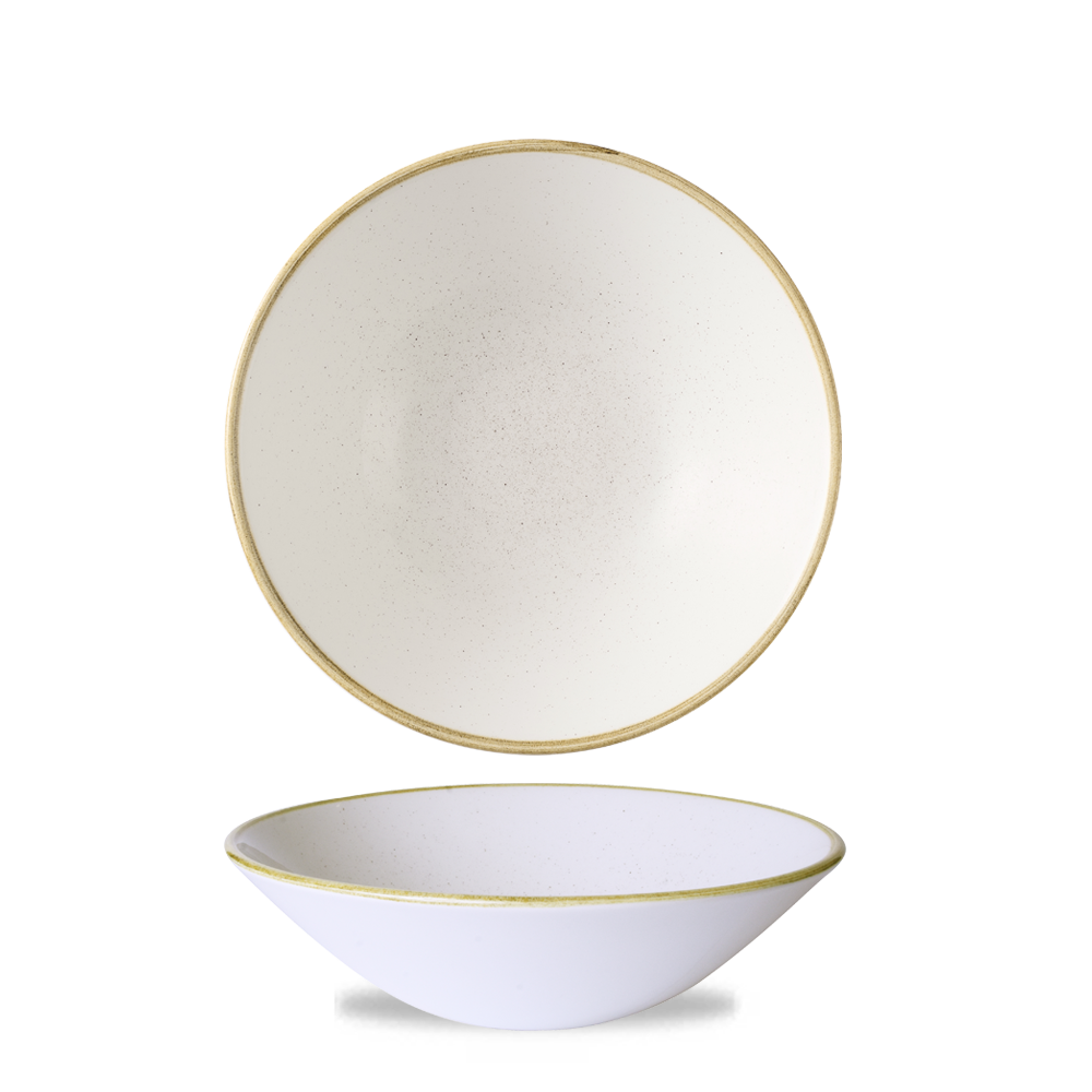 Stonecast Barley White Evolve Deep Coupe Bowl 8 2/3" Box 6