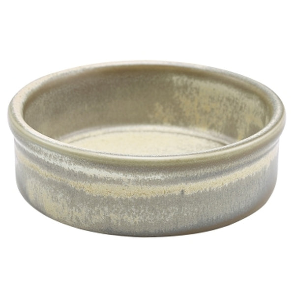Terra Porcelain Matt Grey Tapas Dish 10cm pack of 12
