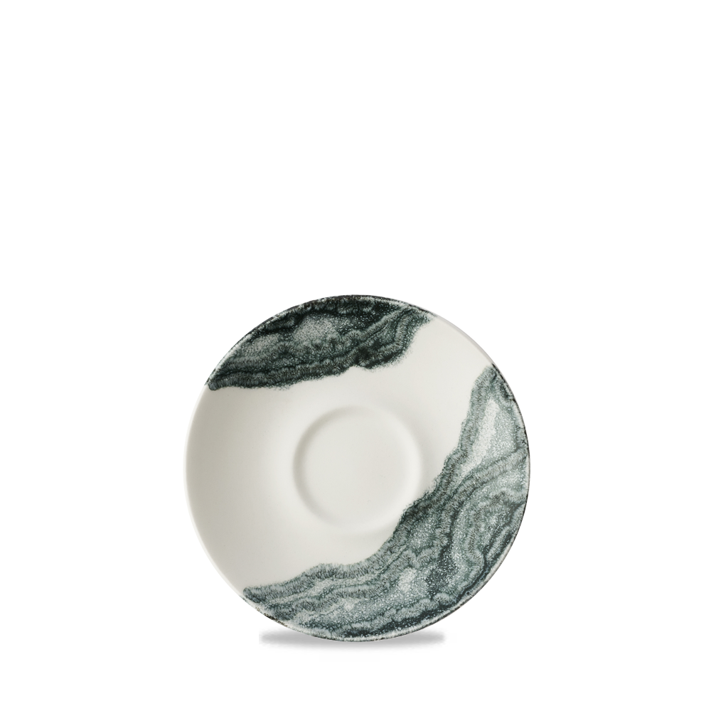 Tide Black Espresso Saucer 4.5" Box 12