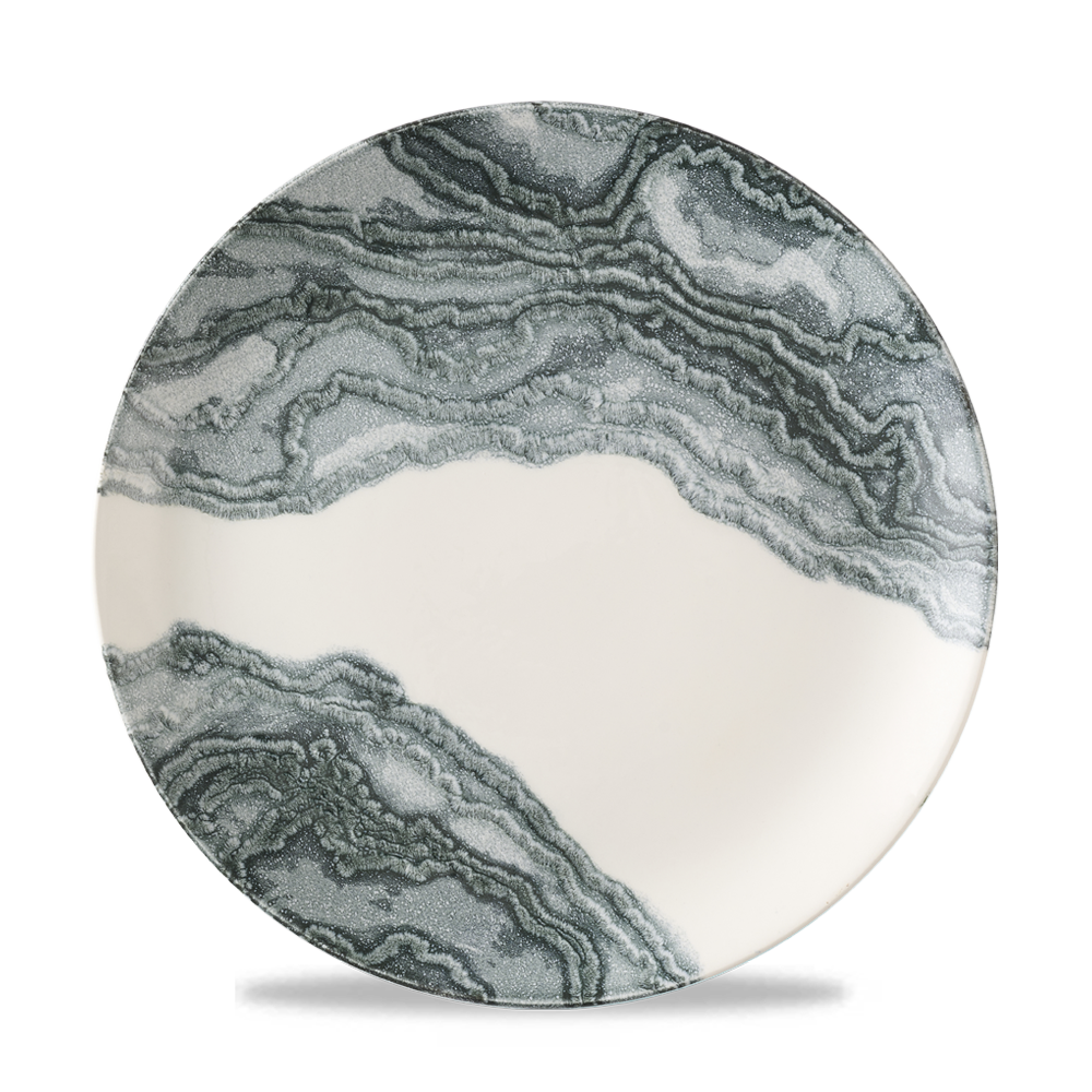 Tide Black Evolve Coupe Plate 10.25" Box 12