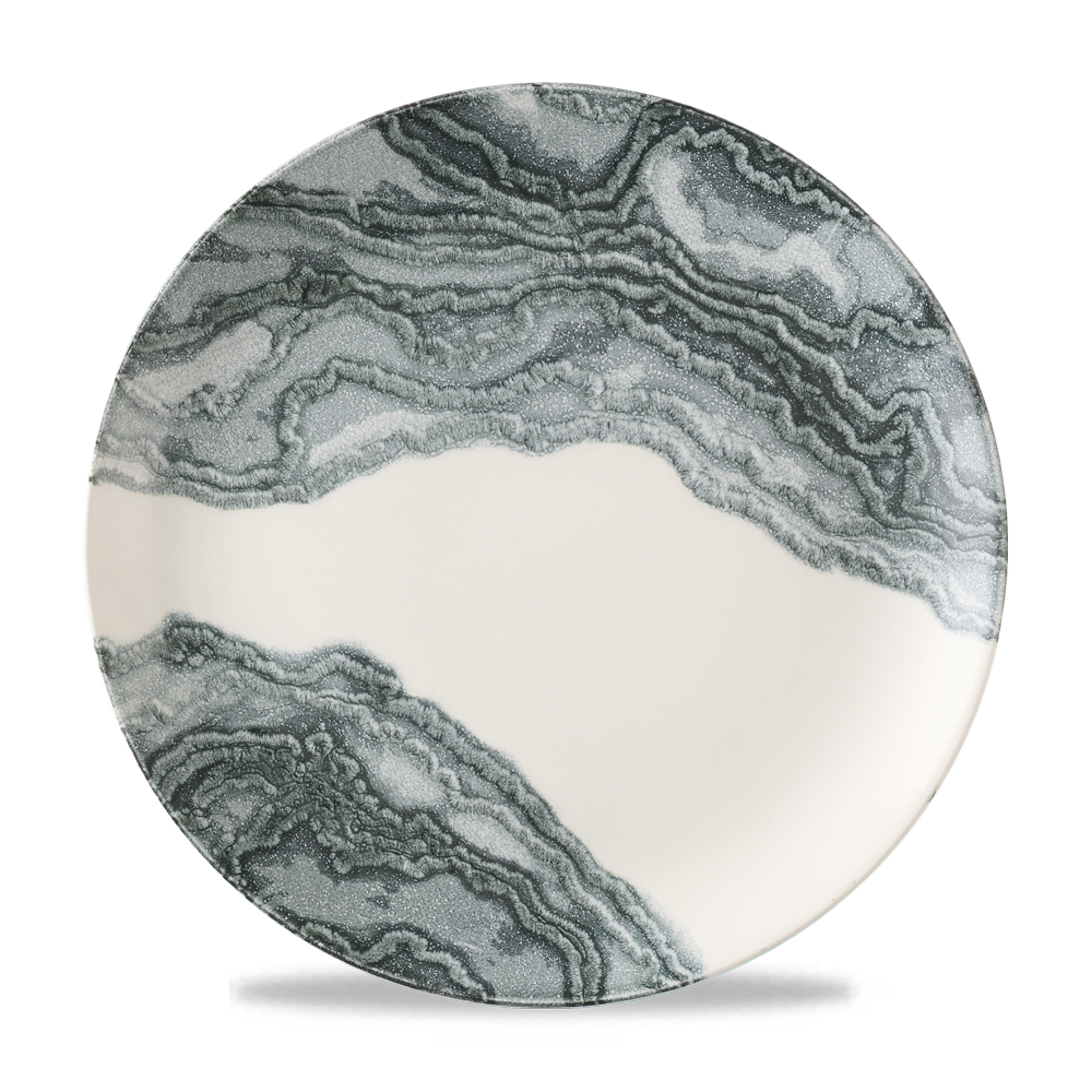 Tide Black Evolve Coupe Plate 11.25" Box 12