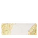 Tide Gold Oblong Plate 33X11Cm Box 6