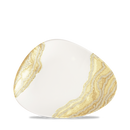 Tide Gold Triangle Chefs Plate 10 3/8"X8" Box 12