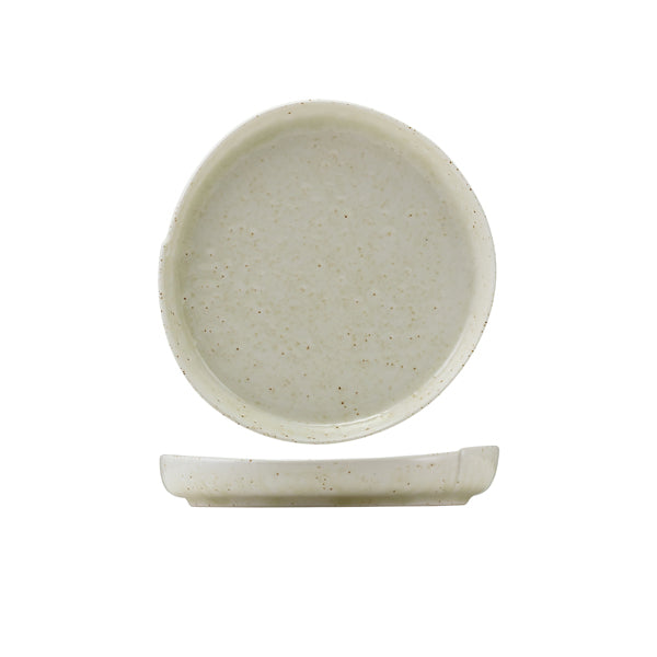 Kozo Porcelain Shiro Coupe Plate 19cm per case of 6