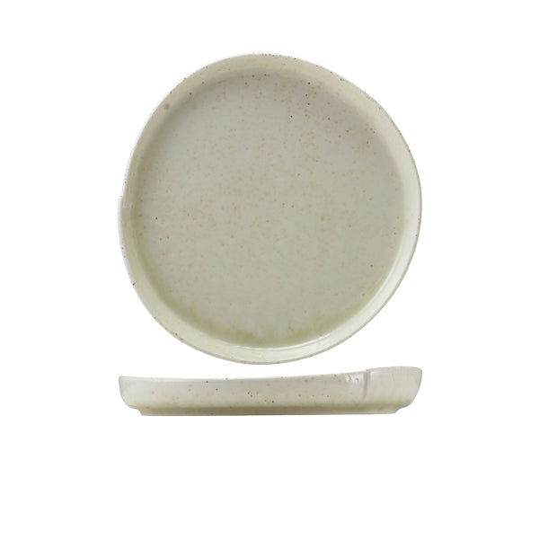 Kozo Porcelain Shiro Coupe Plate 22.8cm per case of 6