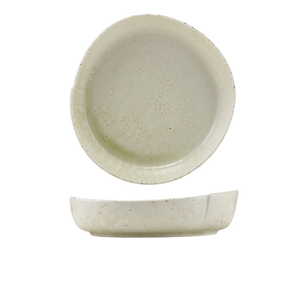 Kozo Porcelain Shiro Deep Plate 20cm per case of 4