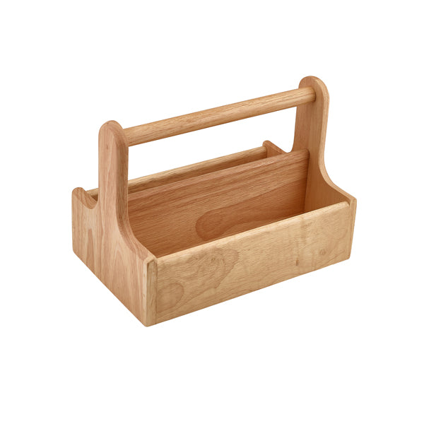 GenWare Hevea Wood Table Caddy