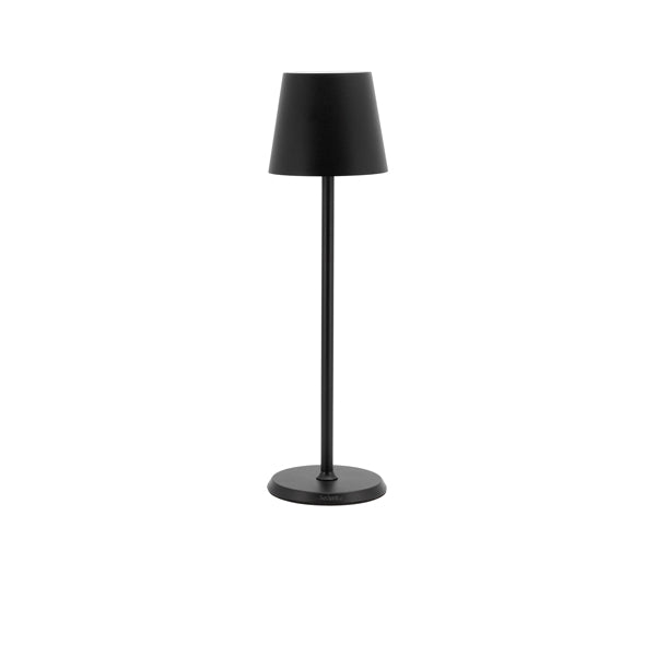 Feline LED Cordless Table Lamp Black 38cm