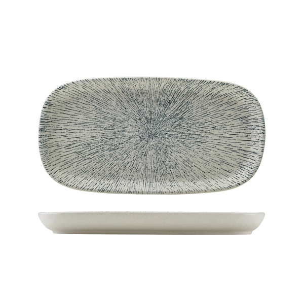 Sereno Porcelain Strato Rectangular Platter 30 x 15.5cm per case of 6