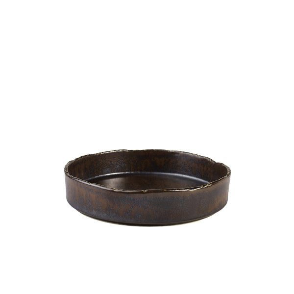 Roko Porcelain Cinder Black Presentation Bowl 20.5cm