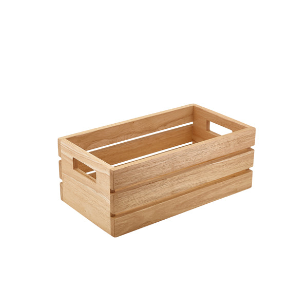 Genware Hevea Wood Box/ Riser GN 1/2