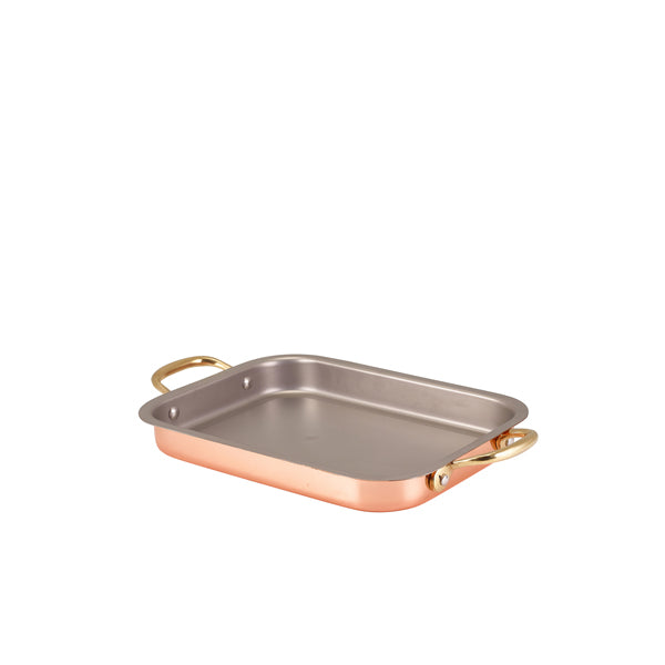 GenWare Copper Plated Deep Tray 27.5 x 20.25cm