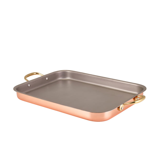 GenWare Copper Plated Deep Tray 37.25 x 27.5cm