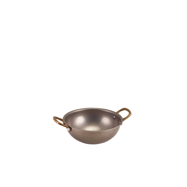 GenWare Vintage Steel Mini Wok 15cm
