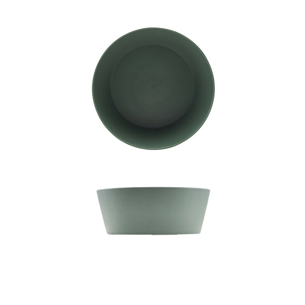 GenWare Melamine Green Tableau Conical Buffet Bowl 26.5 x 10cm