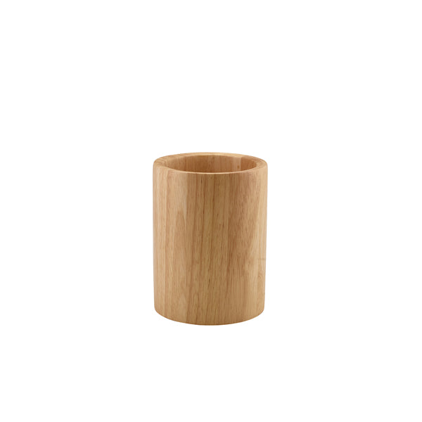 GenWare Hevea Wood Cutlery Cylinder
