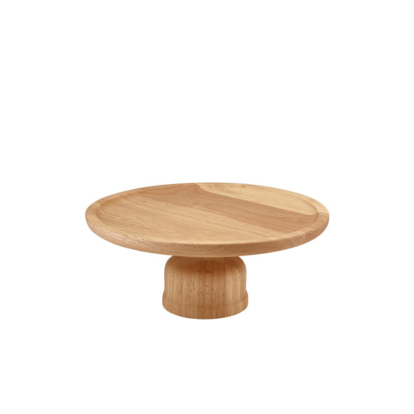 GenWare Hevea Wood Cake Stand