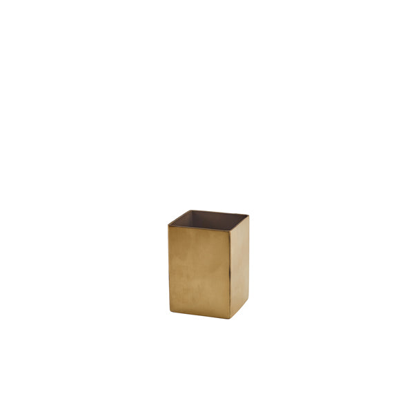 GenWare Gold Plated Stainless Steel Sachet Holder 5 x 6.8cm Per Case of 12