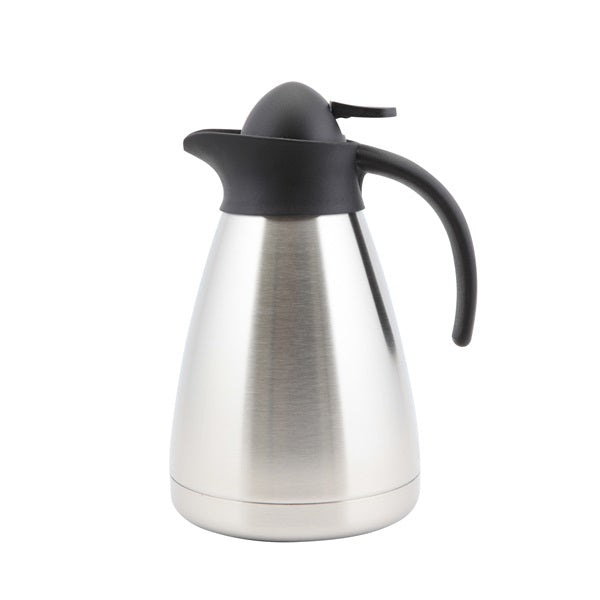 Genware St/St Contemporary Vacuum Jug 1.0L pack of 1