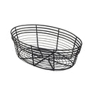 Wire Basket  Oval 25.5 x 16 x 8cm pack of 6