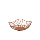 GenWare Lotus Leaf Copper Wire Basket 28.5 x 10cm Per Case of 1