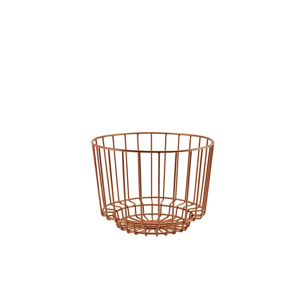GenWare Copper Deco Display Basket 25 x 18cm Per Case of 1