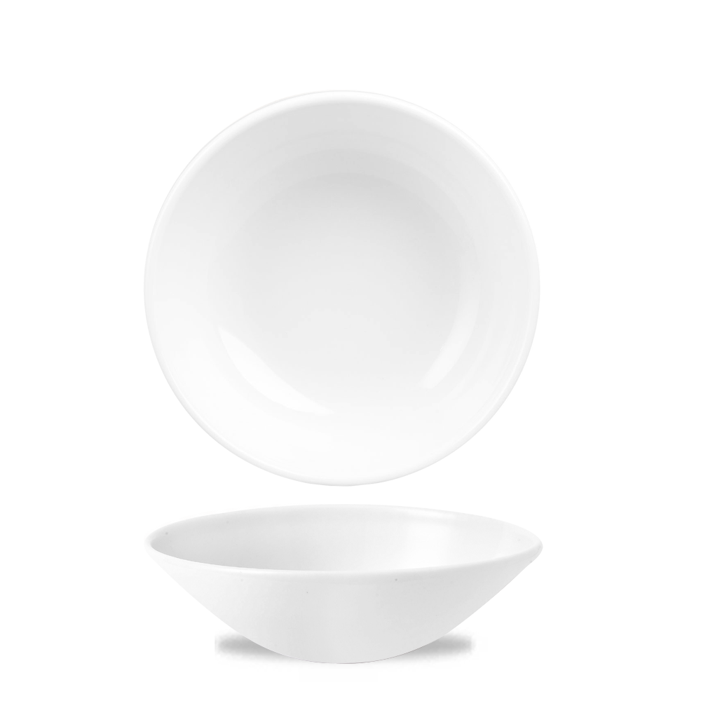 White Evolve Deep Coupe Bowl 8 2/3" Box 6