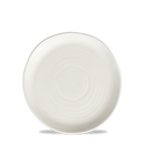 White Natural Plate 17Cm Box 6