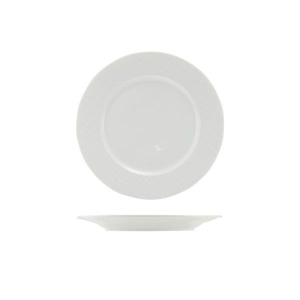 Incise Porcelain Lavara Winged Plate 20cm Per Case of 6