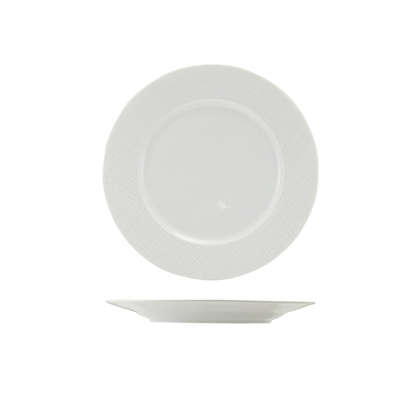 Incise Porcelain Lavara Winged Plate 23cm Per Case of 6