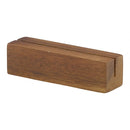 Acacia Wood Sign Holder 9 x 3 x 3cm pack of 1