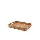 GenWare Light Wood Veneer Butlers Tray 35.5 x 28cm Per Case of 1