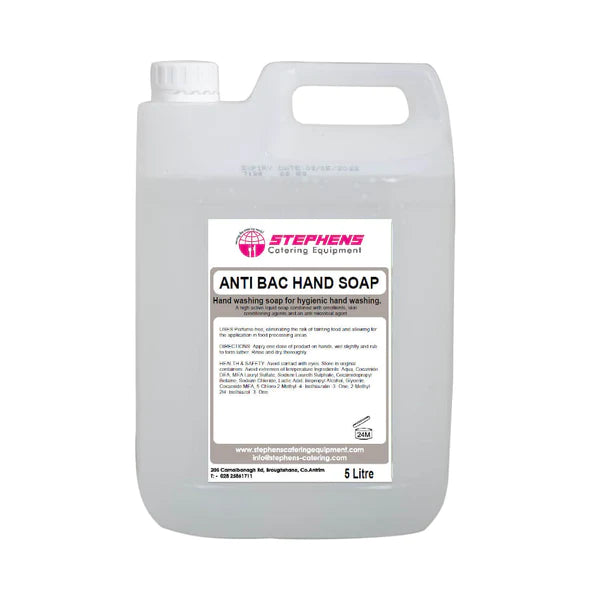 Stephens Anti Bacterial Hand Soap 2X5L