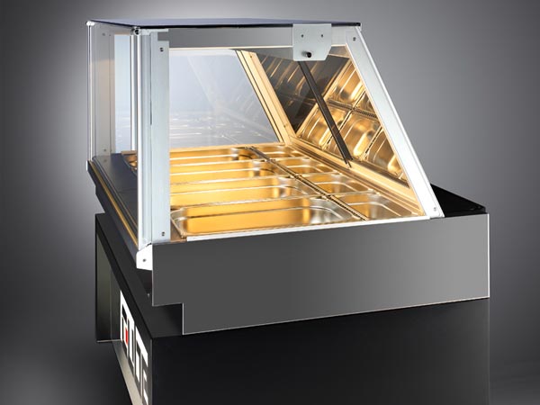 Ubert 3 Well Hot Display Cube