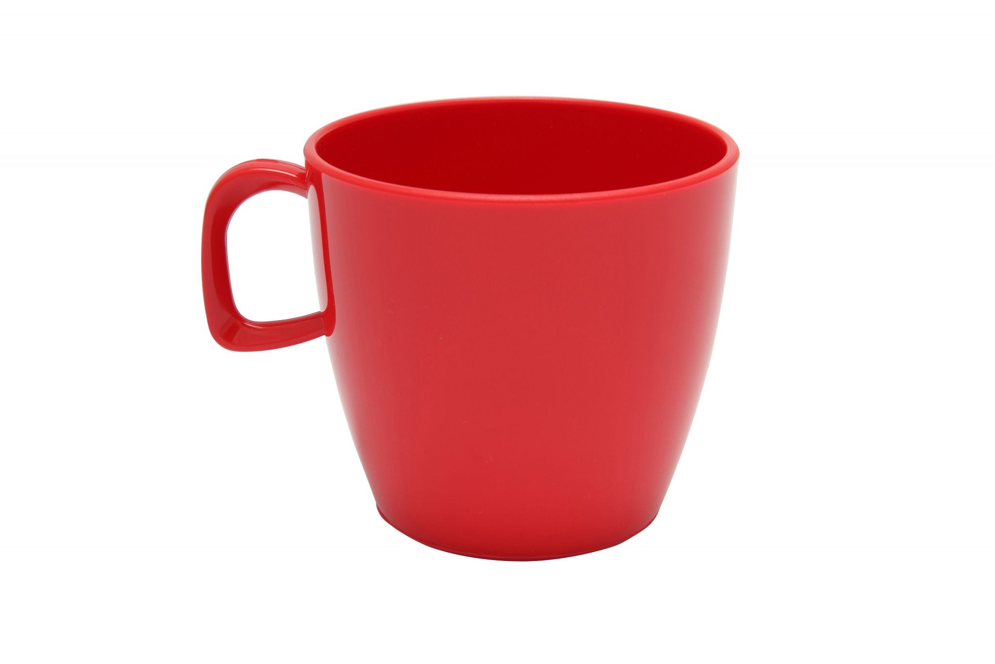 Red Cup with handle – 220ml – Polycarbonate
