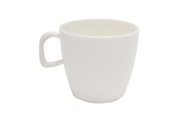 White  Green Cup with handle – 220ml – Polycarbonate
