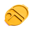 Large Yellow Meal Tray with 4 Compartments