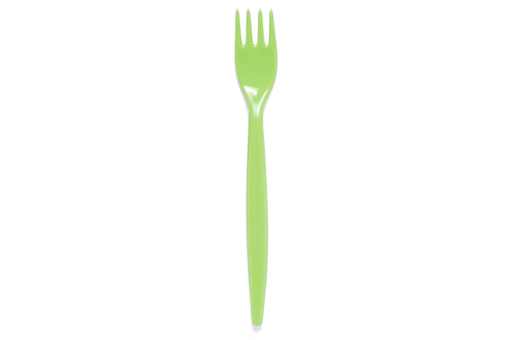 Standard Apple Green Fork – Reusable Polycarbonate Cutlery