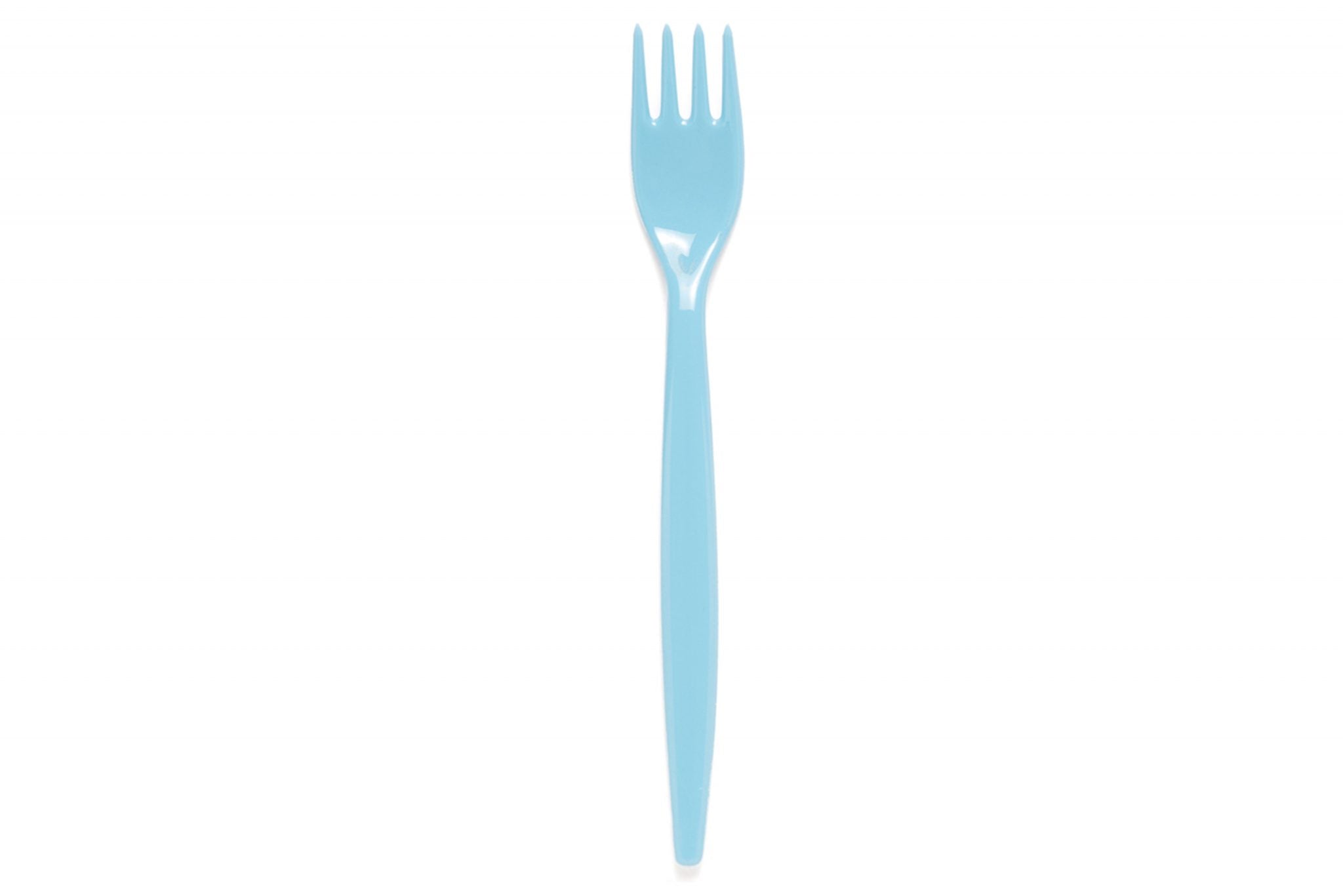 Standard Summer Blue Fork – Reusable Polycarbonate Cutlery