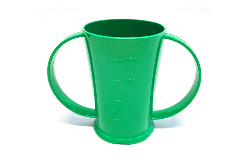 Emerald Green 2 Handled Graduated Beaker – Polycarbonate