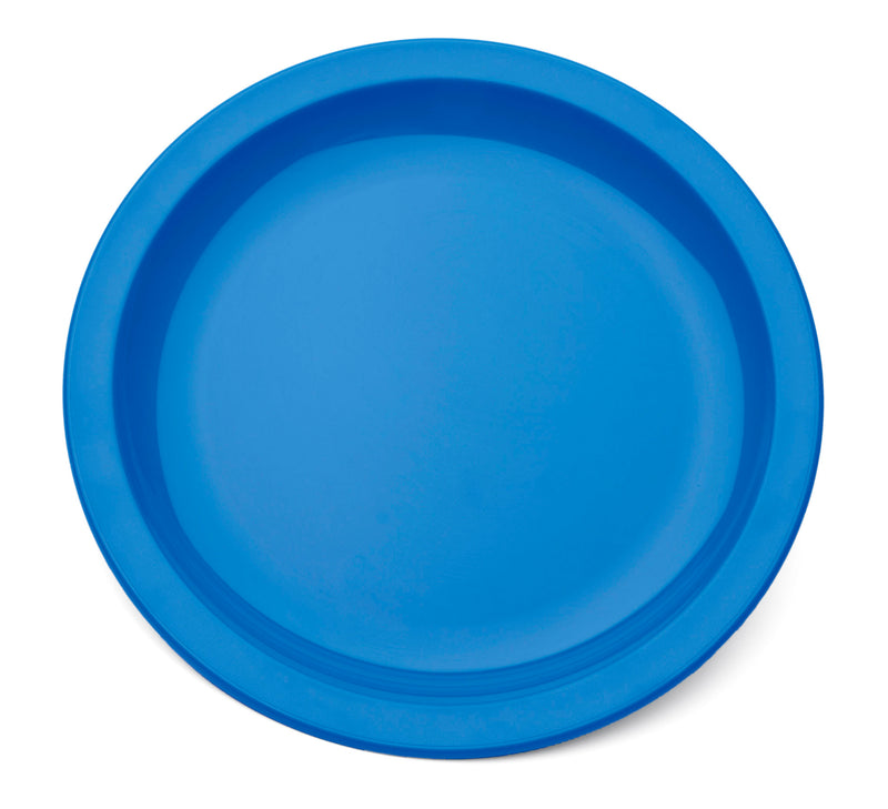 Small Med Blue Narrow Rimmed Plate